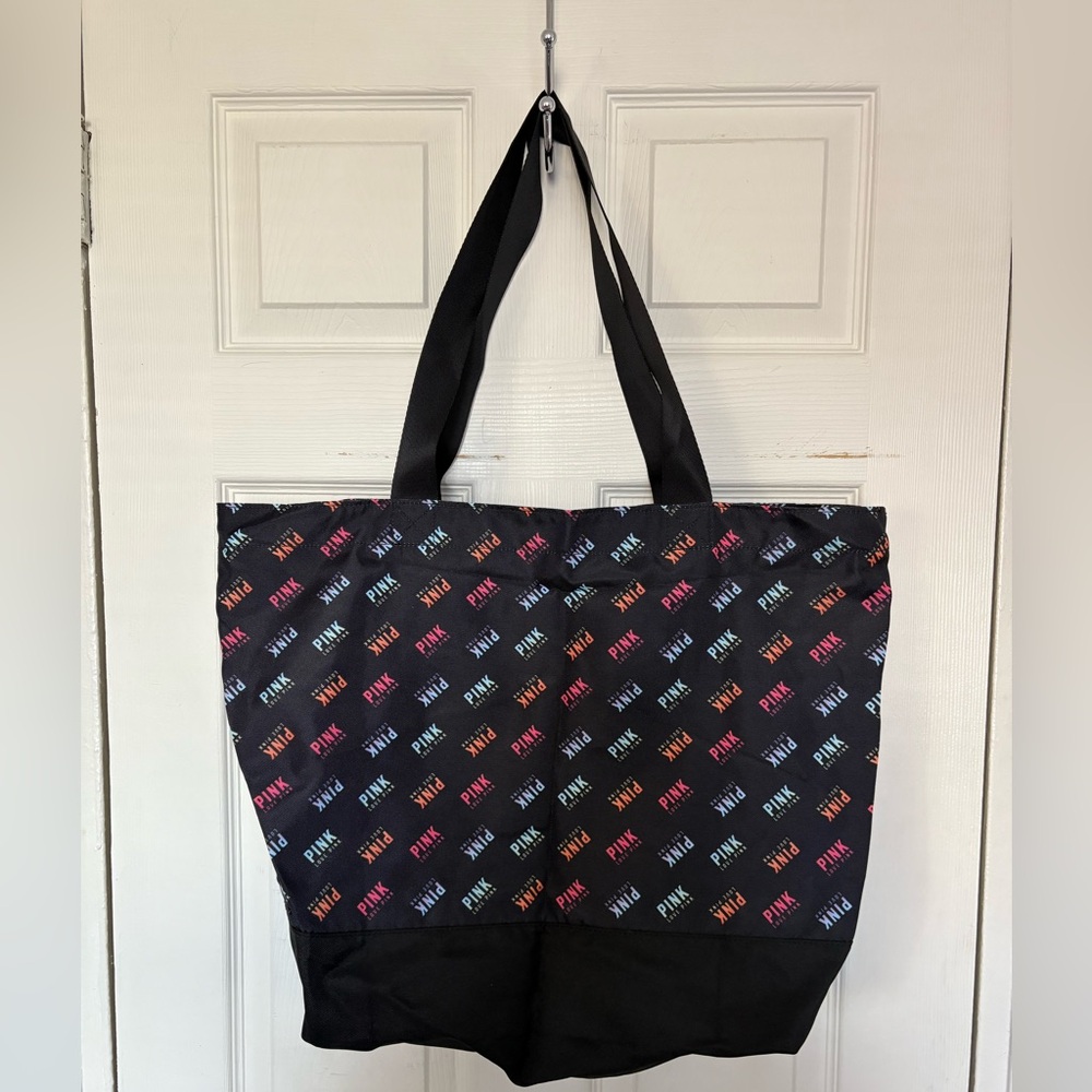 Victoria's Secret PINK multi-coloured tote bag.